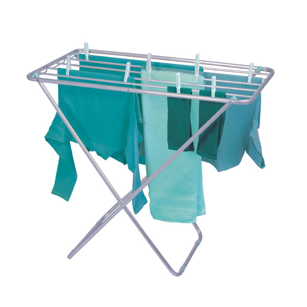 Varal de Chão Retrátil Slim Alumínio Mor em Oferta na Shopee