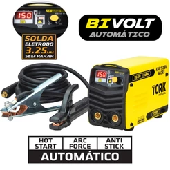 Solda Inversora Kab150 Micro Bivolt MMA e Tig Lift Tork