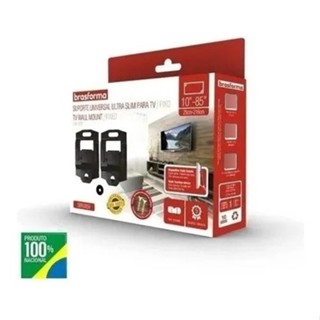 Suporte Universal Ultra Slim Fixo Painel Para Tv 10 A 85