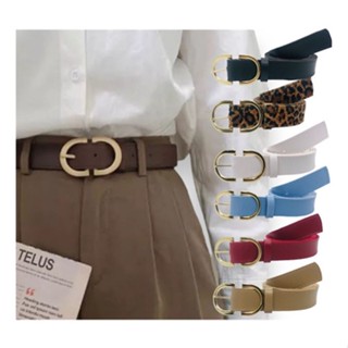 Cinto Fino Feminino Moda Blogueira Fivela Invertida - Drica
