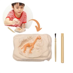 Brinquedo Sortido Escavação Dinossauro Fóssil Jurassic Fun Pop Toy Kit Escavação - BR1447 Multikids