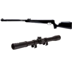 Carabina de Pressão Naja 2.0 5.5mm Pistão Nitro 60kg - Tag + Luneta 4x20