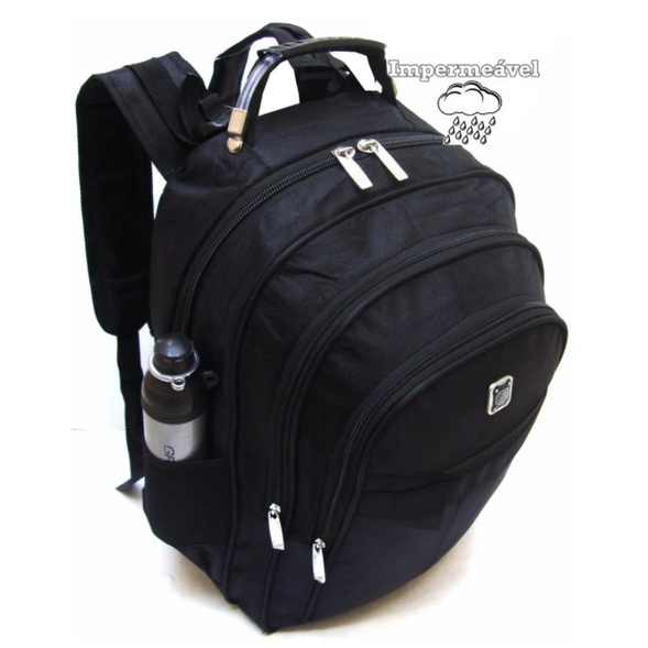 Mochila Escolar Reforçada Notebook Impermeável Cabo De Aço em Oferta na Shopee