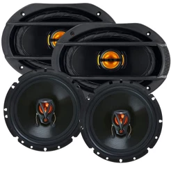 Kit Alto Falantes 6 Polegadas Jbl 50w + 6x9 Jb69 Flex Le Son