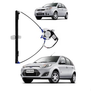 Maquina Vidro Eletrico Fiesta Dianteira Direita Com Motor