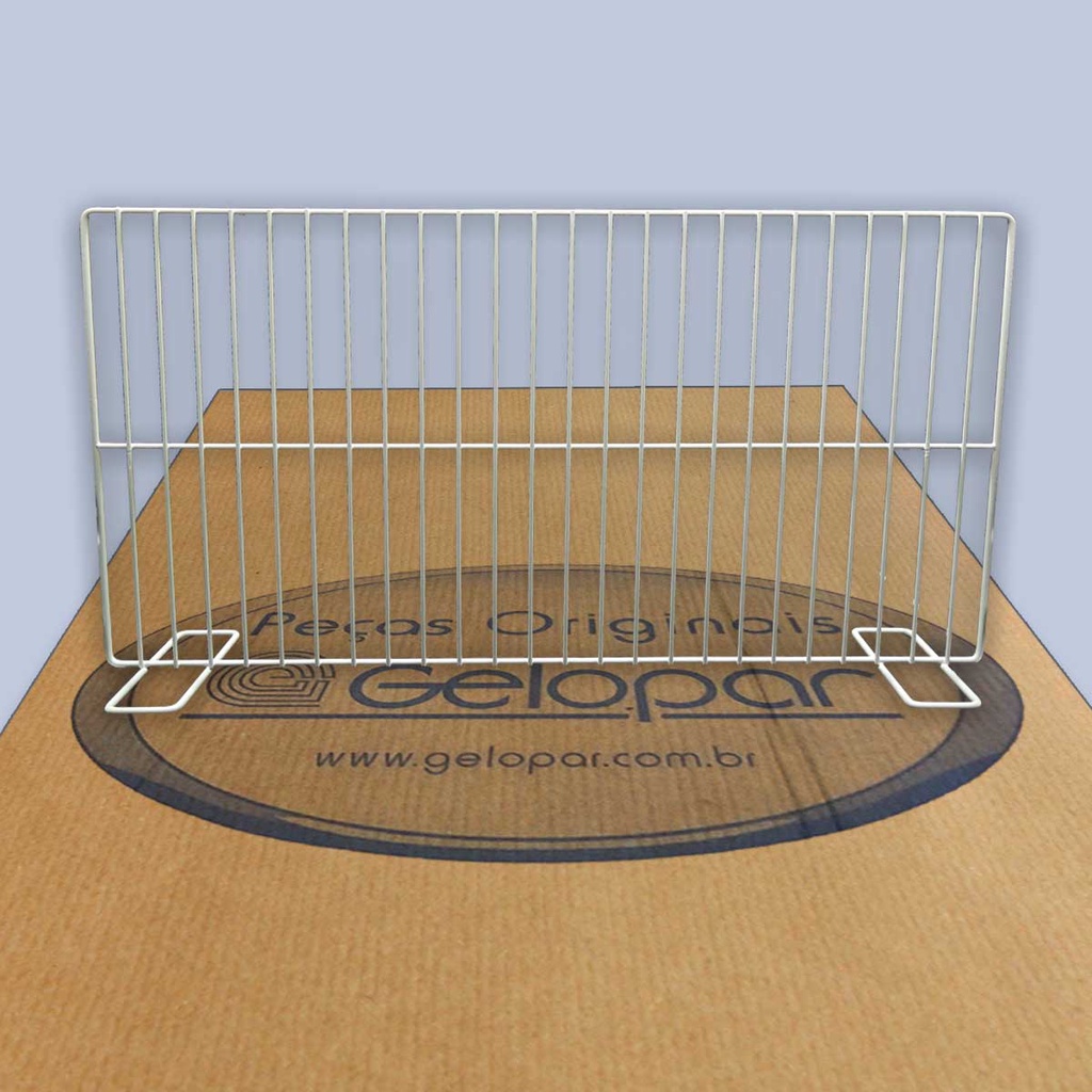 2 Grade Divisória Organizadora 62,3x32 Original Gelopar para equipamento: Refrigerador Ilhas e outros Horizontais