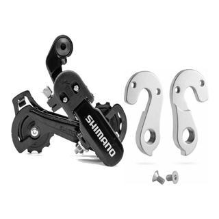 Cambio Traseiro Shimano Tz31 6/7v+gancheira Alfameq Aro 29 em Oferta na Shopee