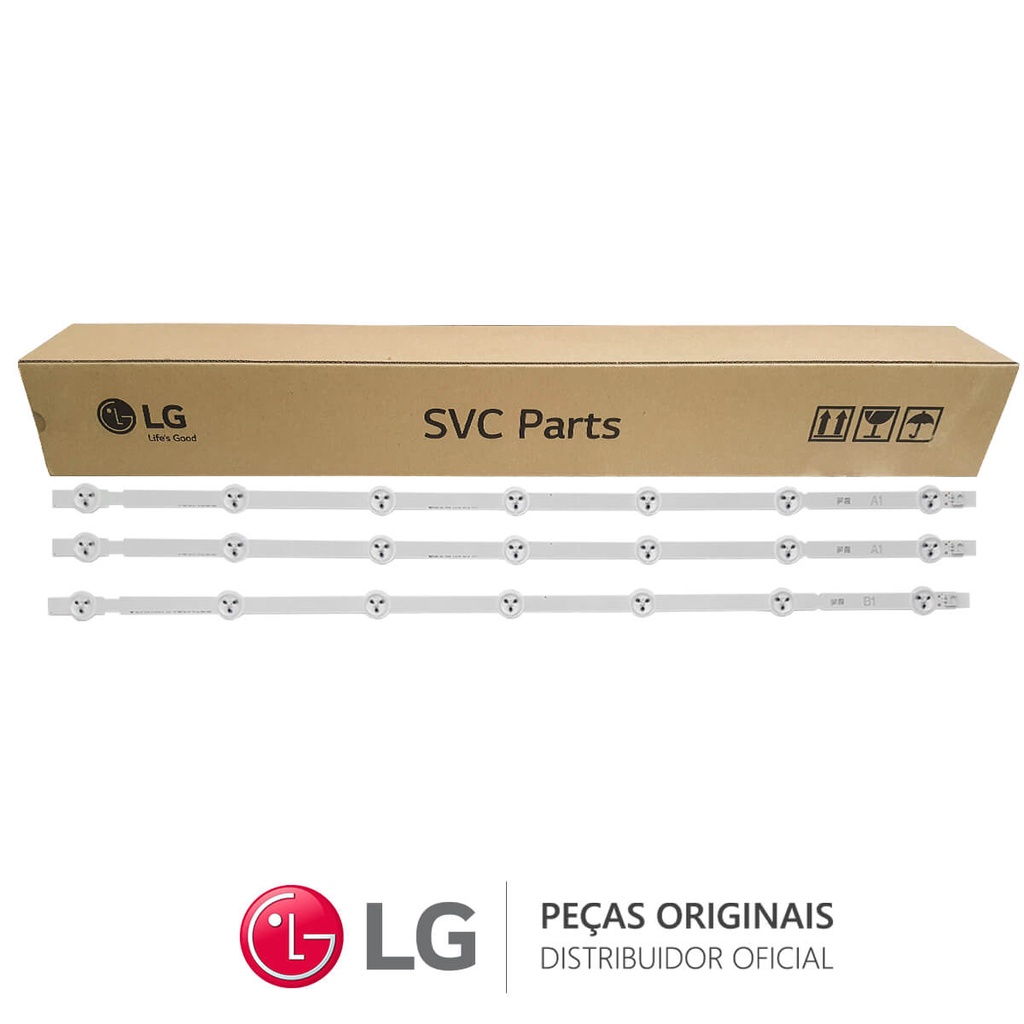 KIT Barras de LED (3 Barras) TV LG 32LA613B, 32LN5400, 32LN540B, 32LN546B, 32LN570B