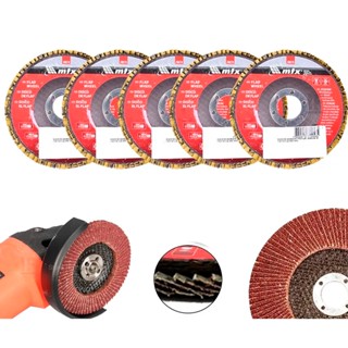 Disco De Lixa Flap 4.1/2 Grão 40 P/ Lixadeira Kit C/5 Pçs