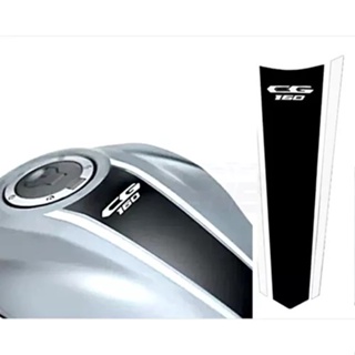 Adesivo Faixa Gravata Tanque Cg 160 Relevo Titan Preto Branco novo personalizado em Oferta na Shopee