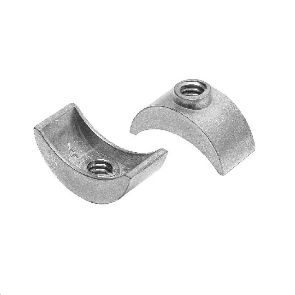 Porca Meia Lua Elíptica 1/4" X 18mm Para Cama E Móveis Vários KitsPorca Meia Lua Elíptica 1/4" X 18mm Para Cama E Móveis