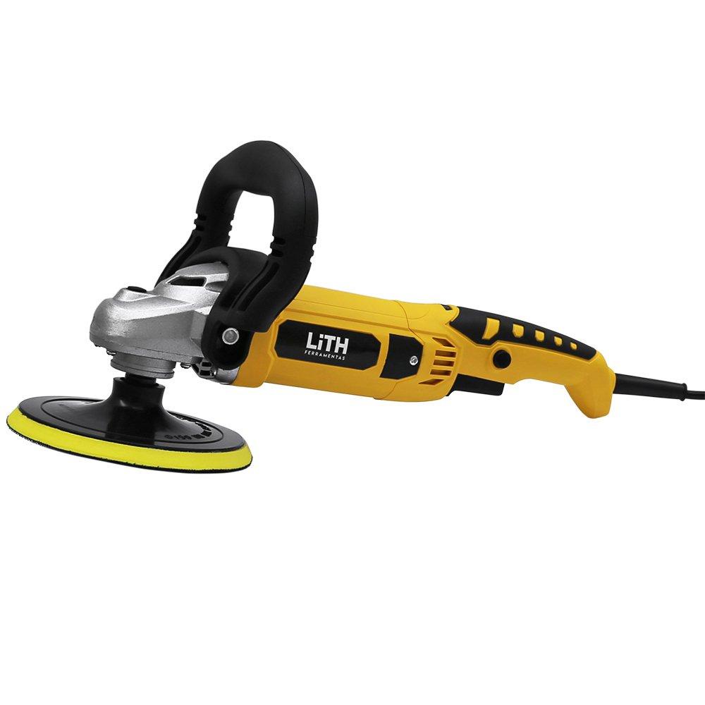 Politriz Angular 127/110V Velocidade Variável 6 Polegadas Potência 1050W Isolação Dupla - Lith em Oferta na Shopee