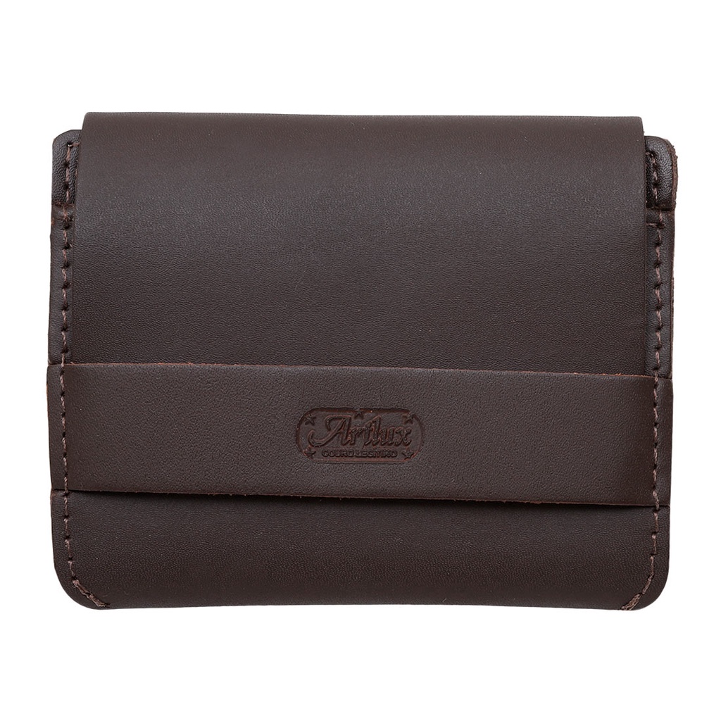 Carteira Rústica Masculina 100% Couro Artlux 956