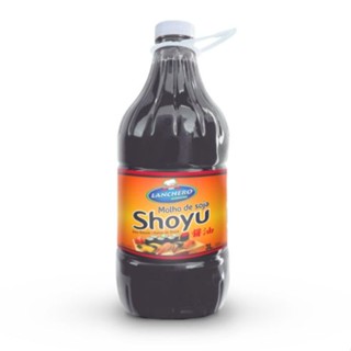 Shoyu Molho de Soja Japonês Saboroso Lanchero Frasco 3 L