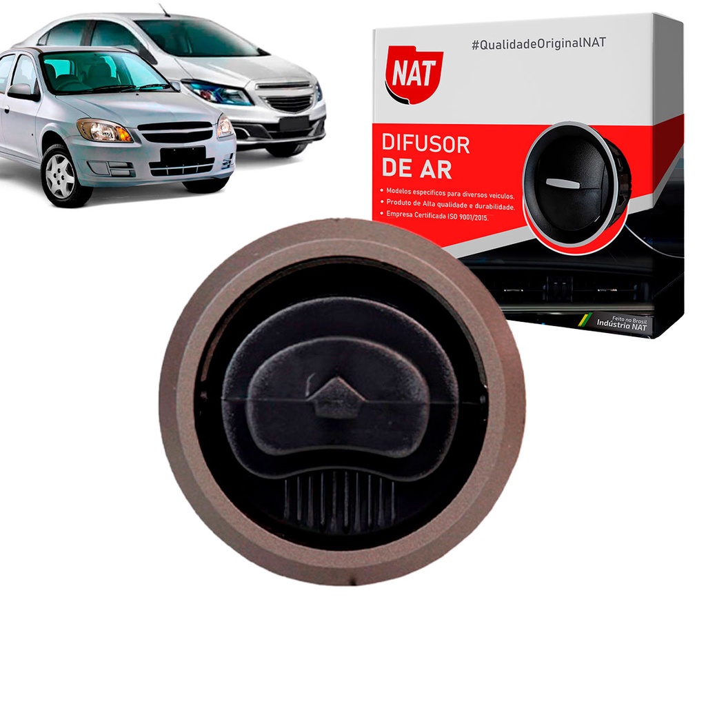 Difusor Saida De Ar Celta 2007 Até 2016 Prisma 2007 Até 2012 em Oferta na Shopee