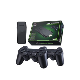 videogame ultra dual 4k para ps1 / gba retro tv dendy hd-out 64gb console de videogame 20000games stick de videogame