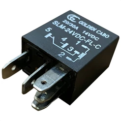 Rele Automotivo Auxiliar Universal 5 Pinos GC 4 Amp 24 V