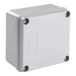 Caixa de Passagem Ip65 102X102X55mm Cega Tampa Opaca Termoplástico