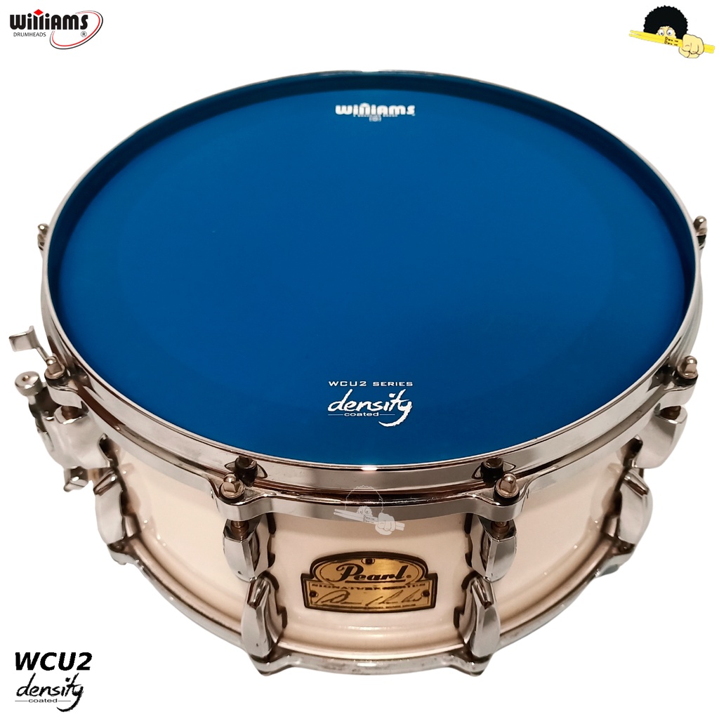 Pele para Caixa/Surdo Williams Density - WCU2 Duplo filme Coated BLUE 14