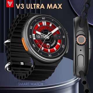 V3 Ultra Max 2023 Novo Relógio SmartWatch Man De 1,6 Polegadas NFC Monitor De Freqüência Cardíaca De Oxigênio No Sangue Carregamento Sem Fio À Prova D