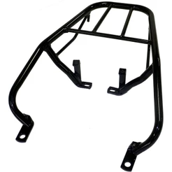 BAGAGEIRO SUPORTE DE BAULETO REFORÇADO PRETO BIZ 125 2006 ATÉ 2010 POLIMET