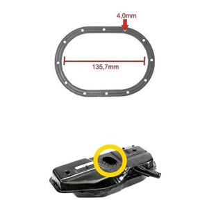 Guarnição Borracha Vedacao Bomba Elétrica Palio Siena Strada em Oferta na Shopee