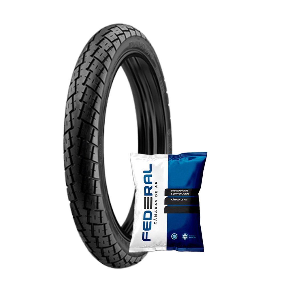 Kit Pneu Ira Soho 60/100-17 + Câmara de Ar Biz 100/110/125 em Oferta na Shopee
