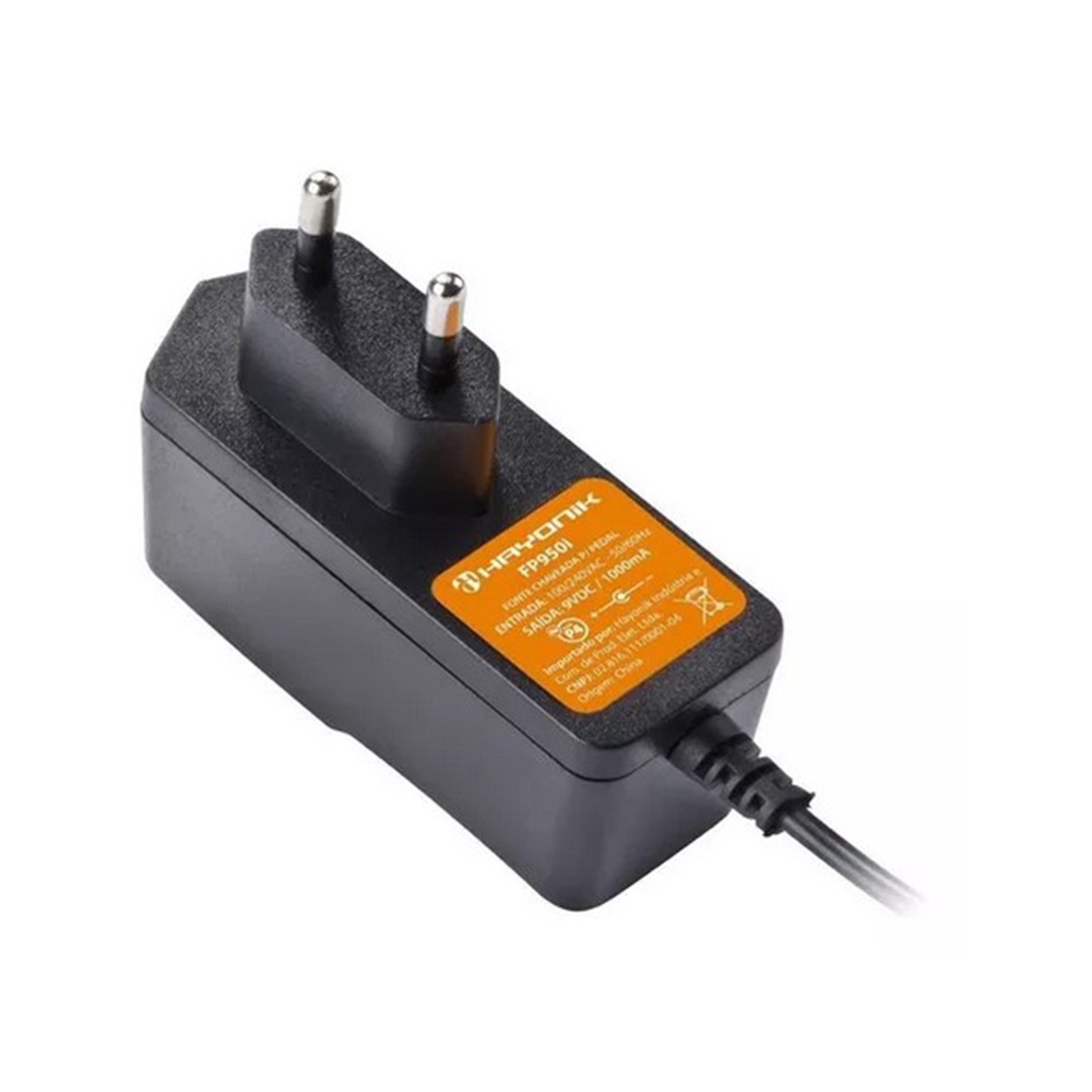 Fonte Chaveada para 4 Pedais 9VDC 1A Hayonik - CFP950I  Cód. 64735 em Oferta na Shopee