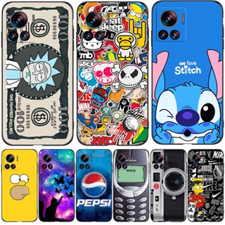 Estojo Para Motorola Edge 30 ultra 5G Edge30 Capa Traseira Em Silicone Macio Preto Tpu Engraçado Desenho Animado anime em Oferta na Shopee