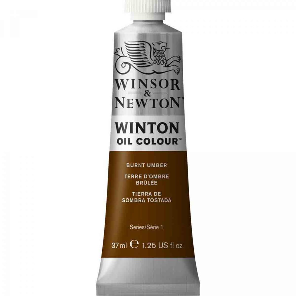 Tinta Oleo Winton Winsor & Newton 076 Burnt Umber 37ml