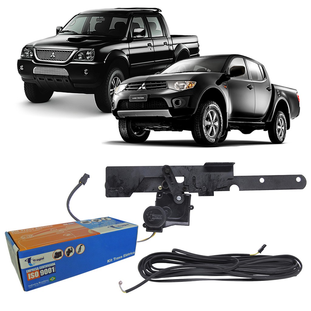 Trava Elétrica Tampa Traseira Caçamba Tragial L200 Triton Outdoor 2011 A 2020 em Oferta na Shopee