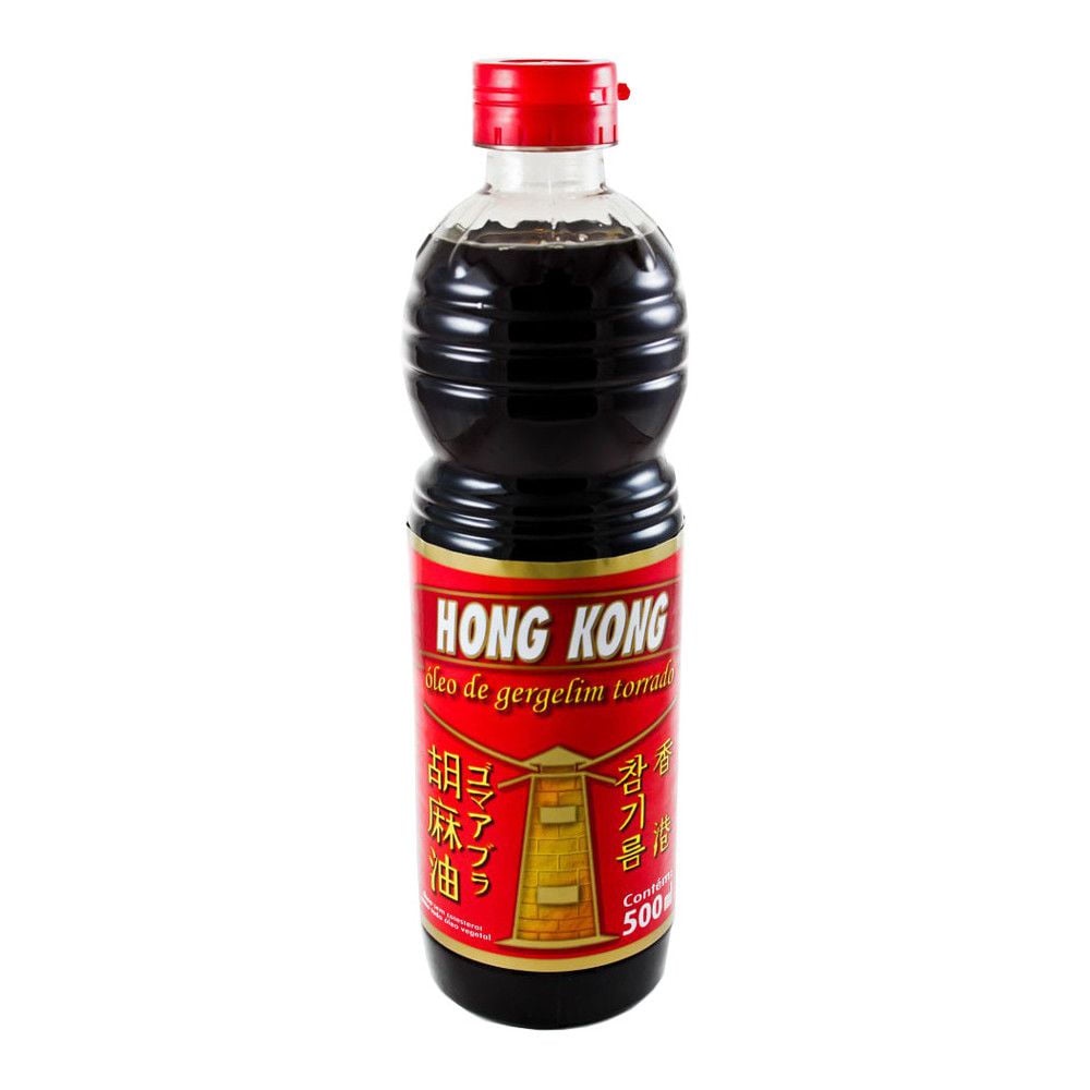 Óleo de Gergelim Torrado 500ml Hong Kong em Oferta na Shopee