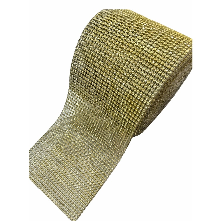 Rolo - Manta Falsa Strass - 4mm - 9m