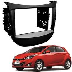 Moldura De Painel 2 Din Para Hyundai HB20