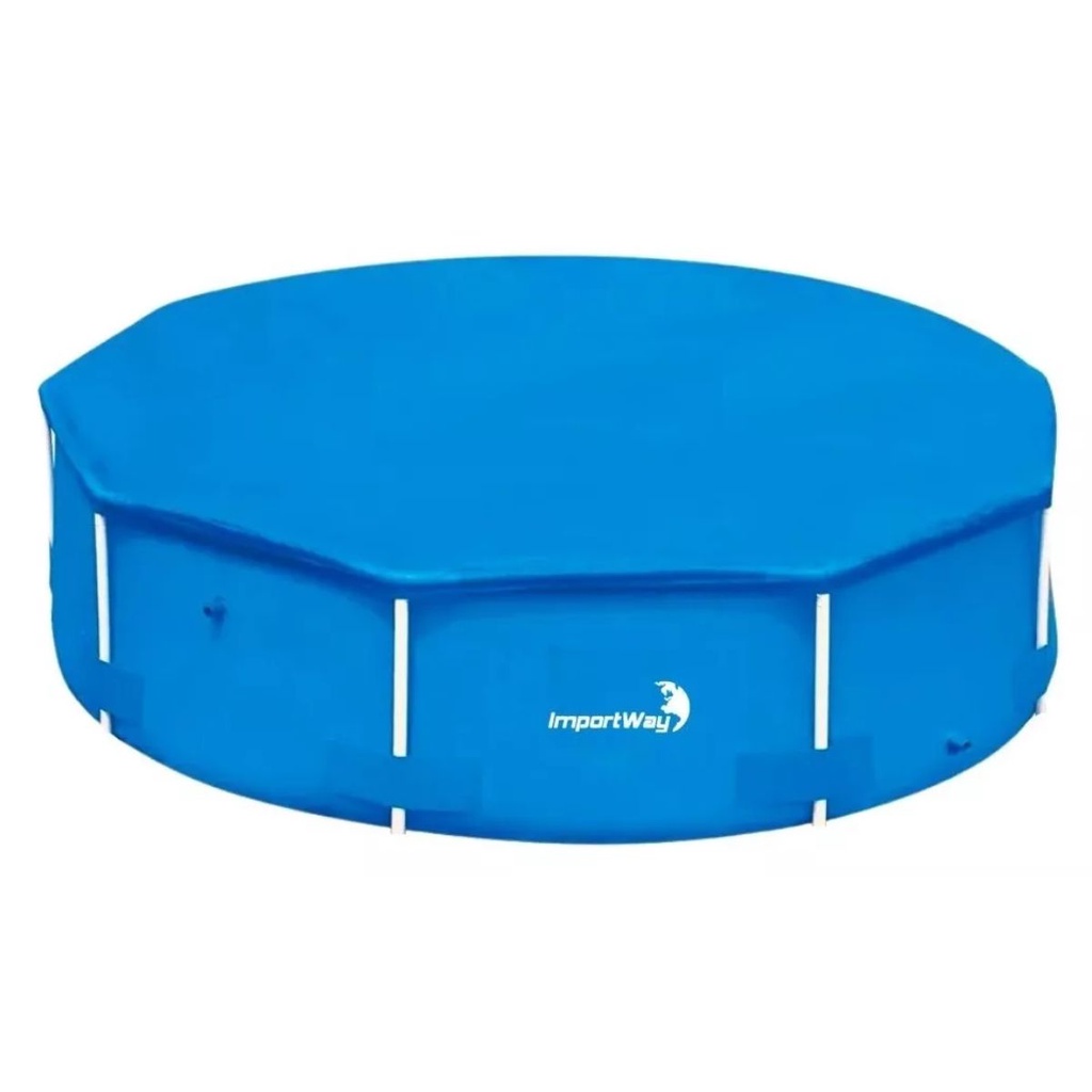Capa Para Piscina Estruturada Importway - Serve Em Piscinas C/ Diâmetro Até 3 Metros — imagem 2 de 2
