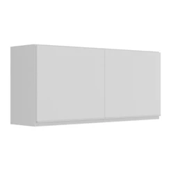 Armário Aéreo Cozinha 120 cm 2 Portas Veneza Multimóveis MP3682.891 Branco