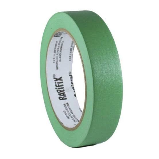 Fita Crepe Automotiva de Alta Performance Rapifix Verde - 24x40mm