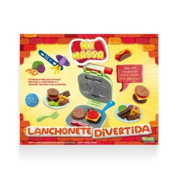 Ki Massa - Massinha Modelar Infantil Lanchonete Divertida
