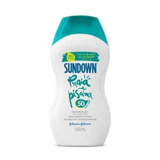 Protetor Solar Corpo E Rosto Sundown Praia E Piscina Fps 50 - 120Ml