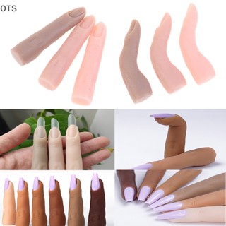 OTS Practice Ferramenta Modelo De Dedo De Silicone Com Juntas Falso Dobrável HP