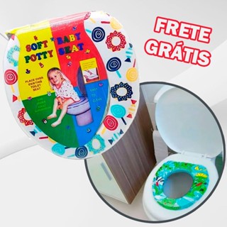 Assento Infantil Redutor Vaso Sanitário Acolchoado Macio