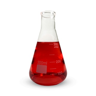 Erlenmeyer De Vidro Boca Estreita Graduado 300ml em Oferta na Shopee