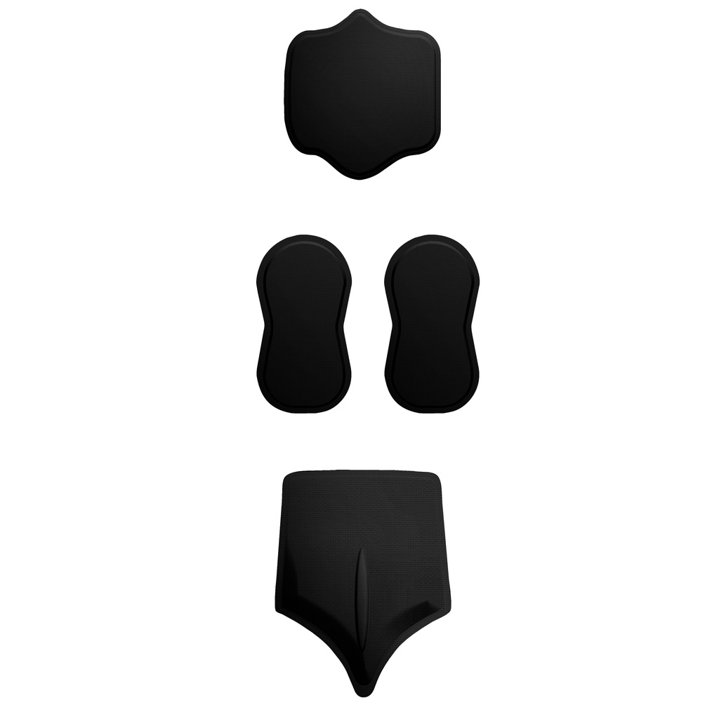 Kit de Talas ( 1 Par Lateral +  Tala Abdominal + Tala Dorsal em Oferta na Shopee