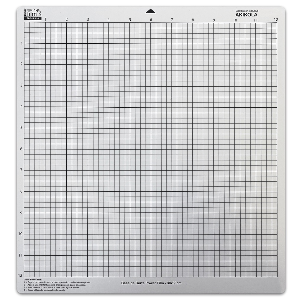 Base de Corte Transparente - 30x30cm - 4un - adesivo para roupa termocolante , adesivo termocolante , adesivo termocolante para tecido , termocolante para roupa , termocolante para tecido