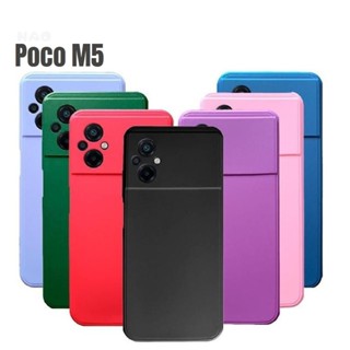 Capa Capinha Silicone Aveludada Para Mi Xiaomi Poco M5 4G