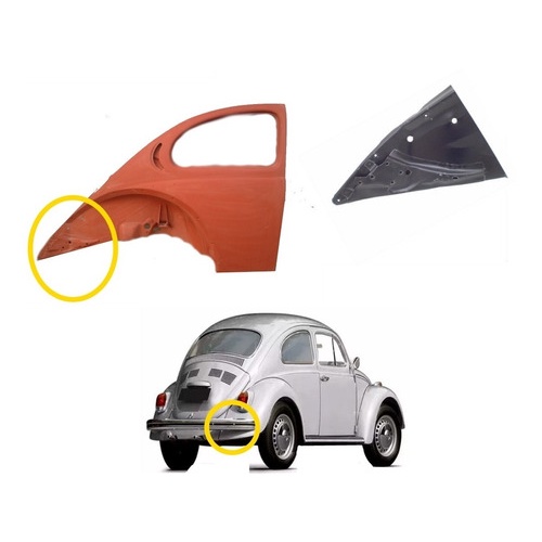 Remendo Interno Direito Lateral Traseira C/ Bacalhau Fusca em Oferta na Shopee