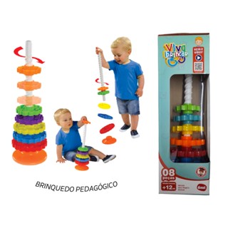 Brinquedo Pedagógico Giro Mágico Dismat MK326