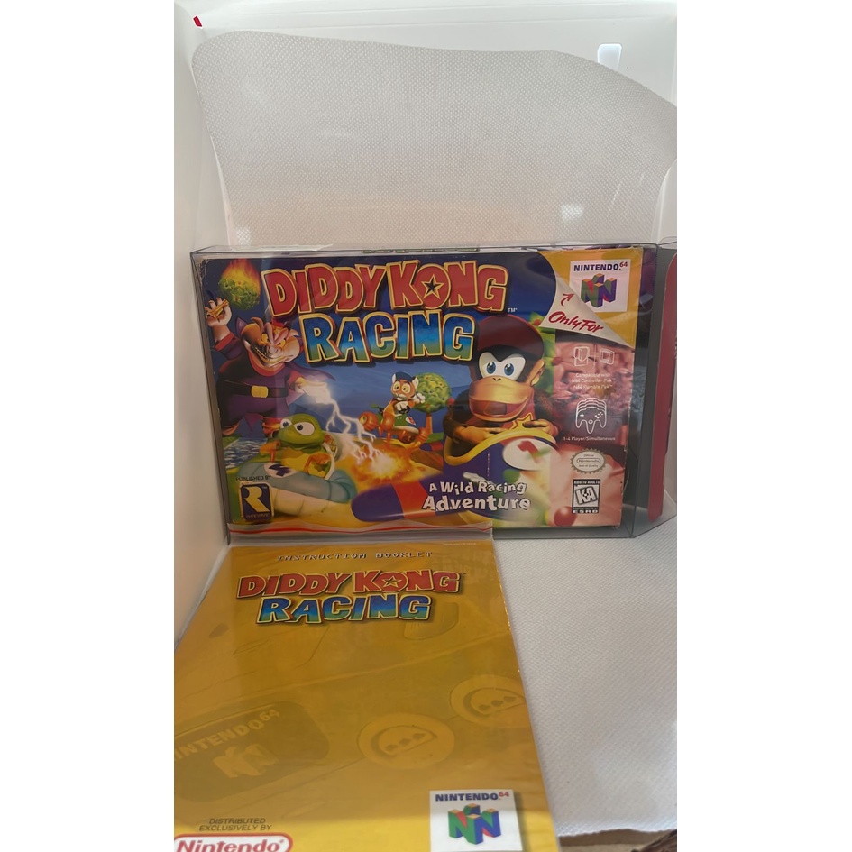 Nintendo 64 Diddy Konk Racing Completo