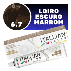 Coloração Itallian Color Professional 6.7 (67) Chocolate