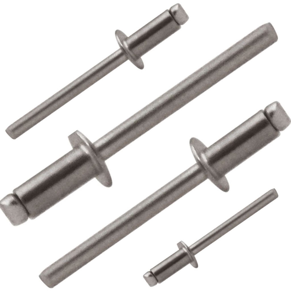 Rebite Pop De Repuxo arrebite 316 A2 3.2x16 Inox  C/ 250 pçs
